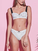 Load image into Gallery viewer, Annalisa Balconette Lace Bra & Bottom Set