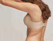 Halle Silken Seamless Bra - Beige