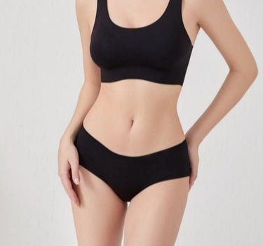 Lucy Soft Seamless Bra - Black