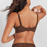 Maria Soft Seamless Bra - Brown